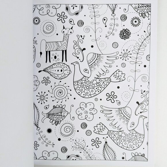 The Calm Coloring Book - Coloring Book for All Ages for Meditation and Calming - Picture 3 of 8